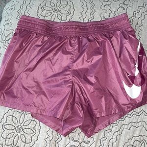 Small Nike Shorts, purple-pink color